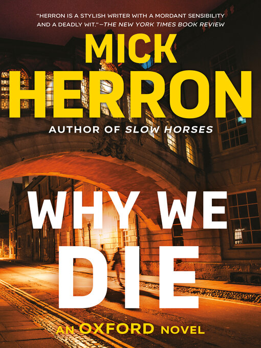 Title details for Why We Die by Mick Herron - Wait list